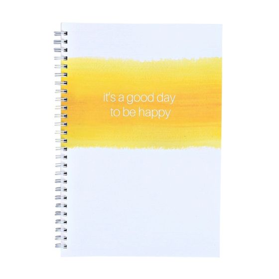Wellness Journal It's a Good Day to be Happy